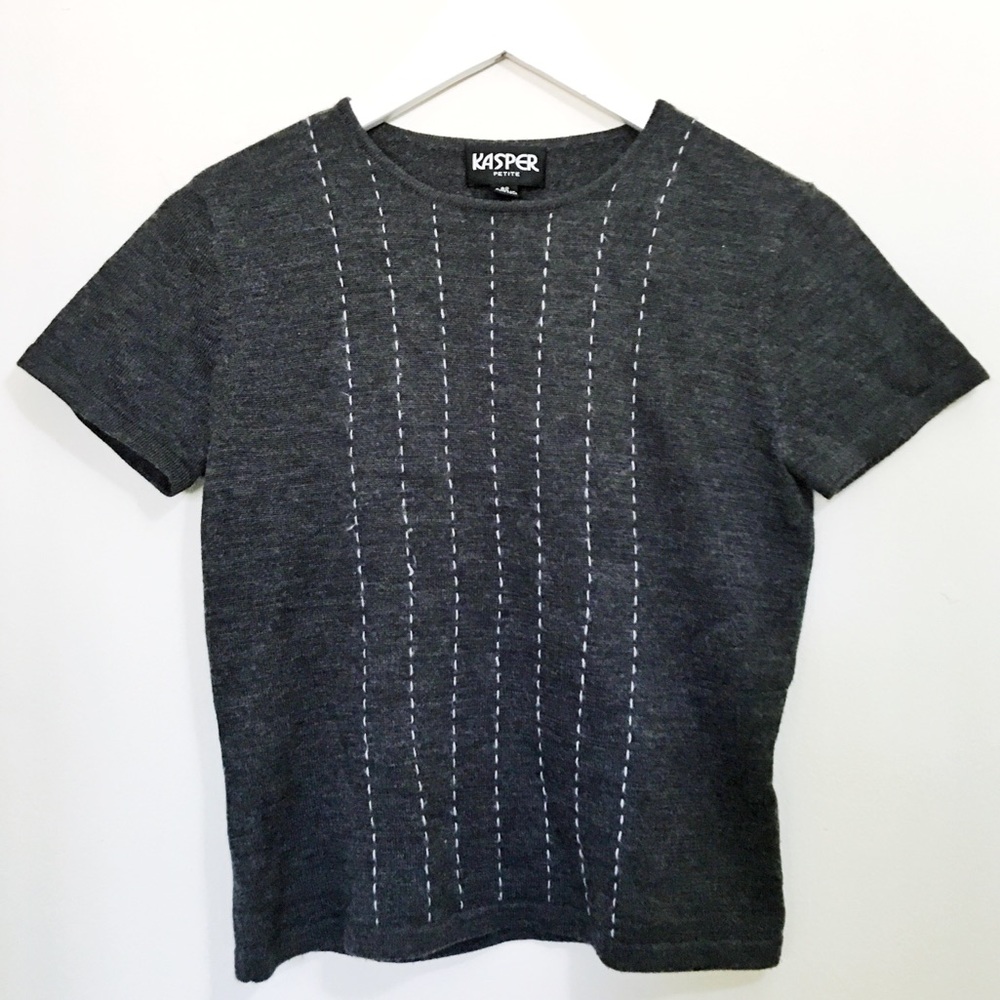 Vintage Kasper Crop Top Sweater
